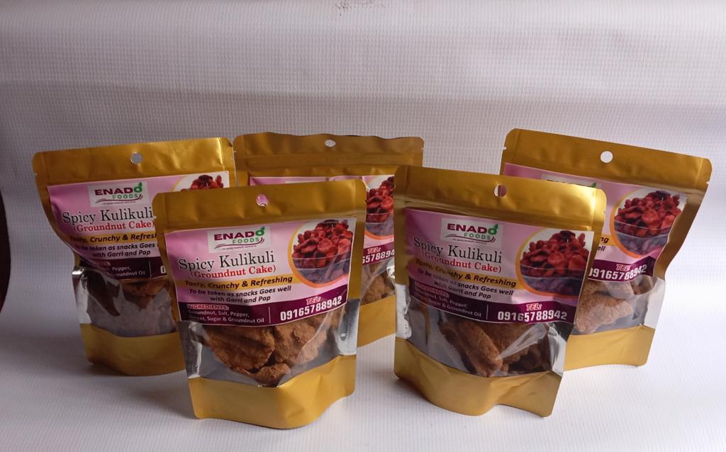 Product image - Spicy kulikuli is a healthy snacks prepared with groundnut. Spicy kulikuli is high in protein and fat. Spicy kulikuli is a healthy snacks to snack on.